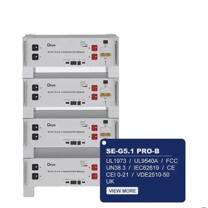Deye 5,12kWh Photovoltaik Speicher SE-G5.1 Pro-B 48V Lifepo4 Akku