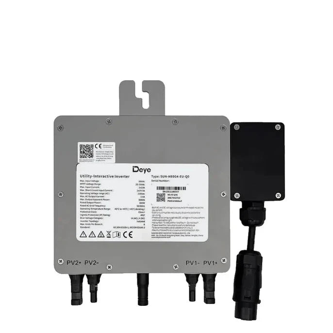 Mikro-Wechselrichter DEYE SUN-M80G4-EU-Q0 inkl. 5m Anschlusskabel