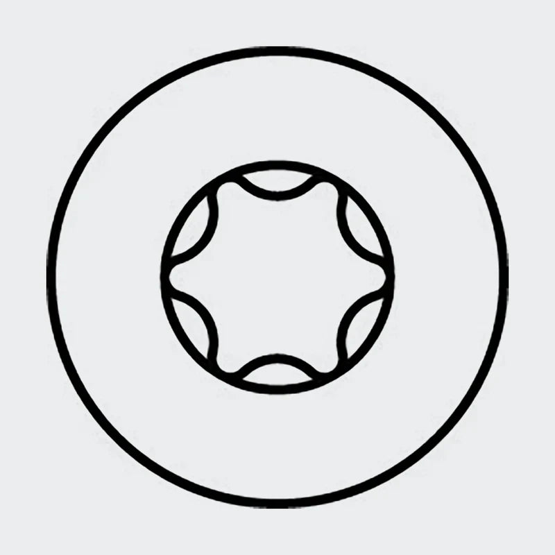 Tellerkopfschrauben Edelstahl A2 8x100 mm- 100 Stück, Germen Quality