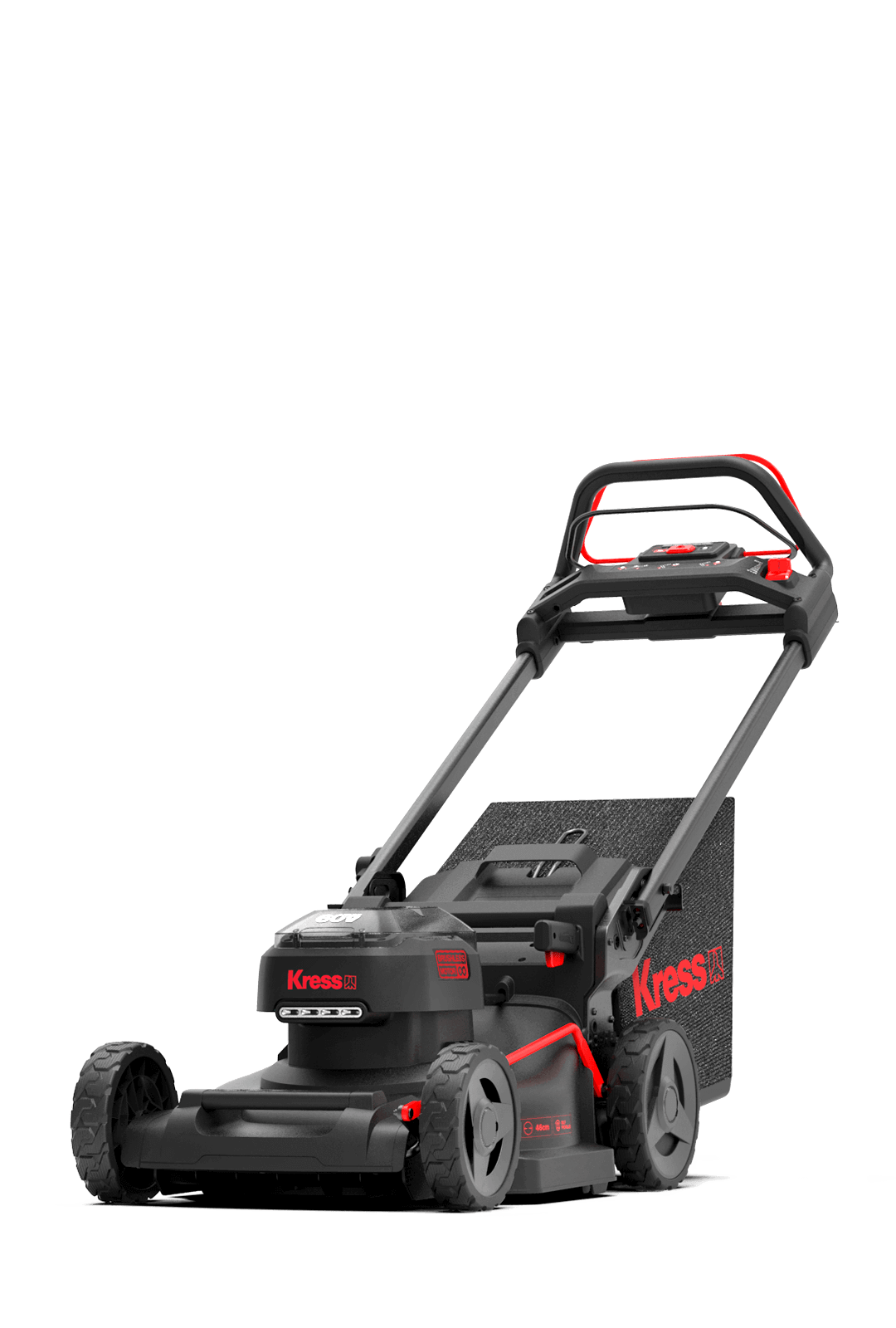 Kress 60 V Profi-Rasenmäher 46 cm selbstfahrend KG757E.9