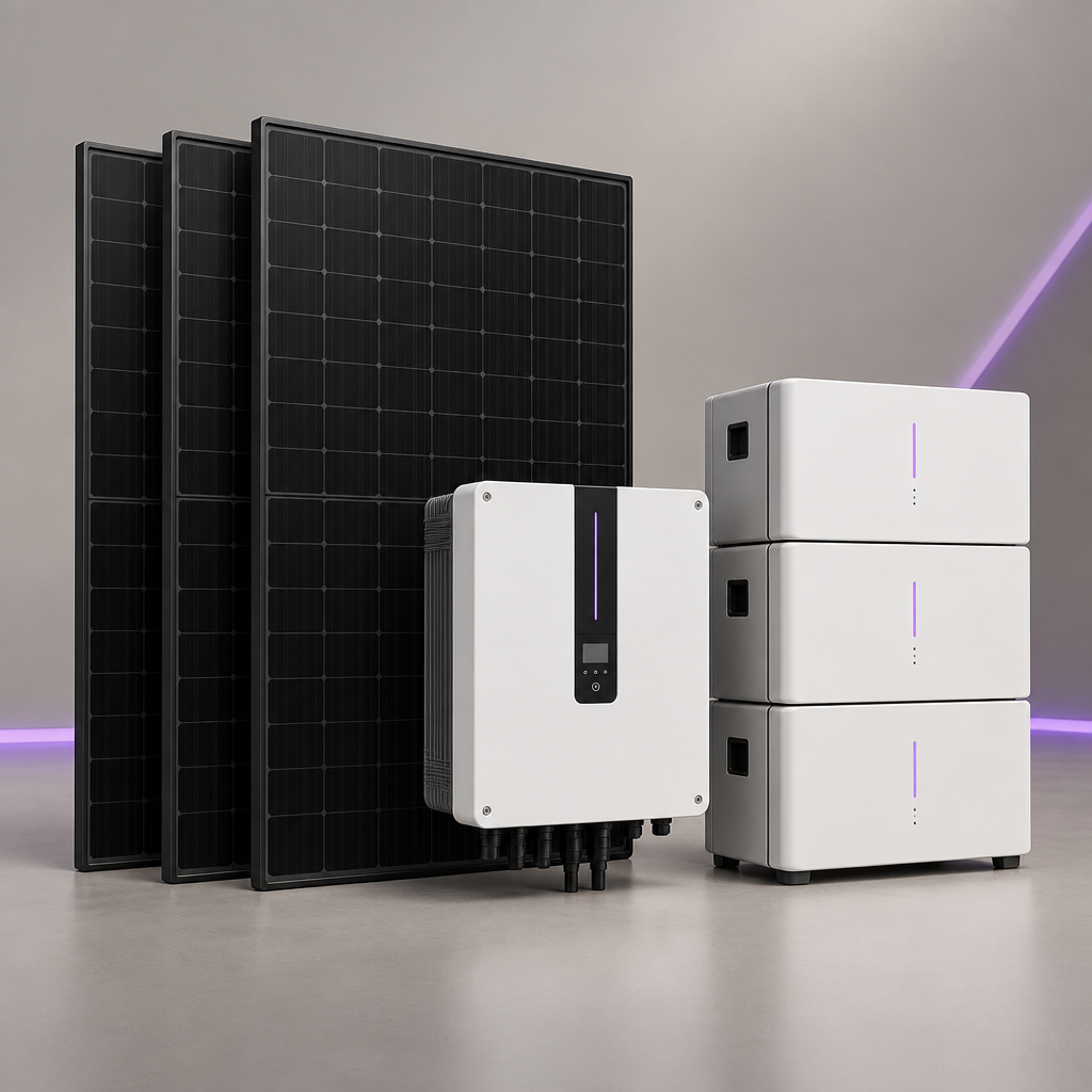 NexisPower Systemdarstellung PV-Komplettanlage 10,01 kWp