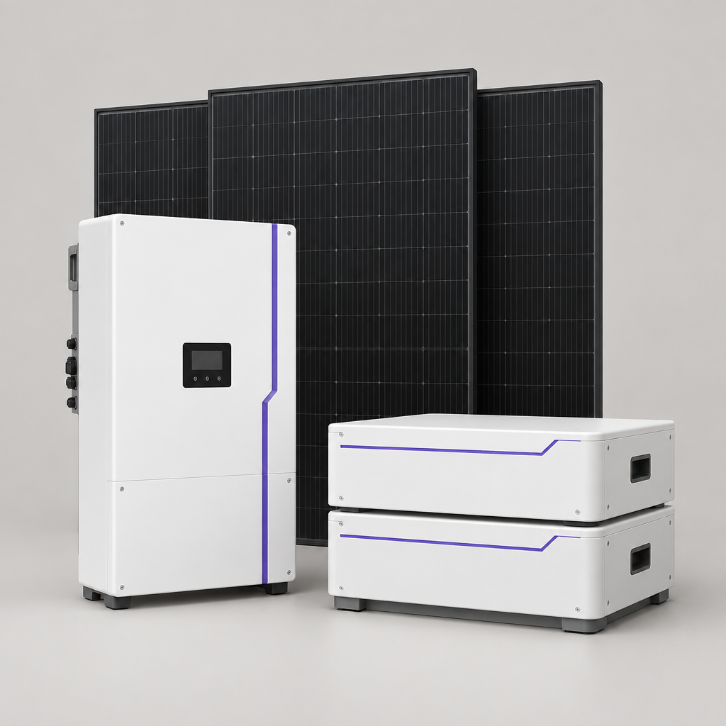 NexisPower Systemdarstellung PV-Komplettanlage 8,01 kWp