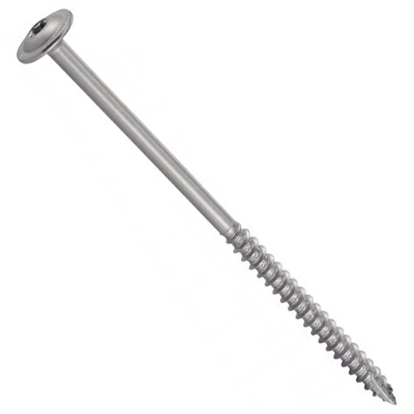Tellerkopfschraube Edelstahl A2 8 × 100 mm · 50er-Pack